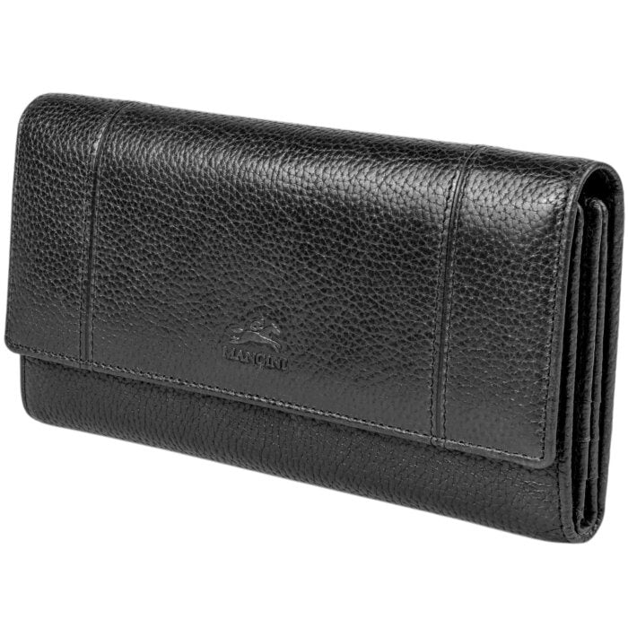 Mancini Fifth Avenue RFID Secure Quad Fold Wallet 28
