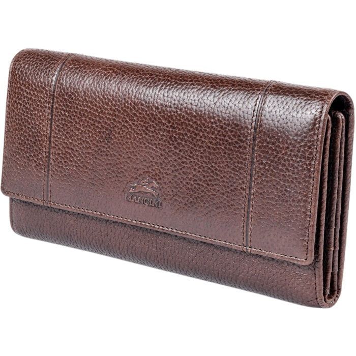 Mancini Fifth Avenue RFID Secure Quad Fold Wallet 25