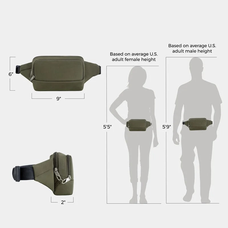 Travelon Anti-Theft Classic Waist Pack 18