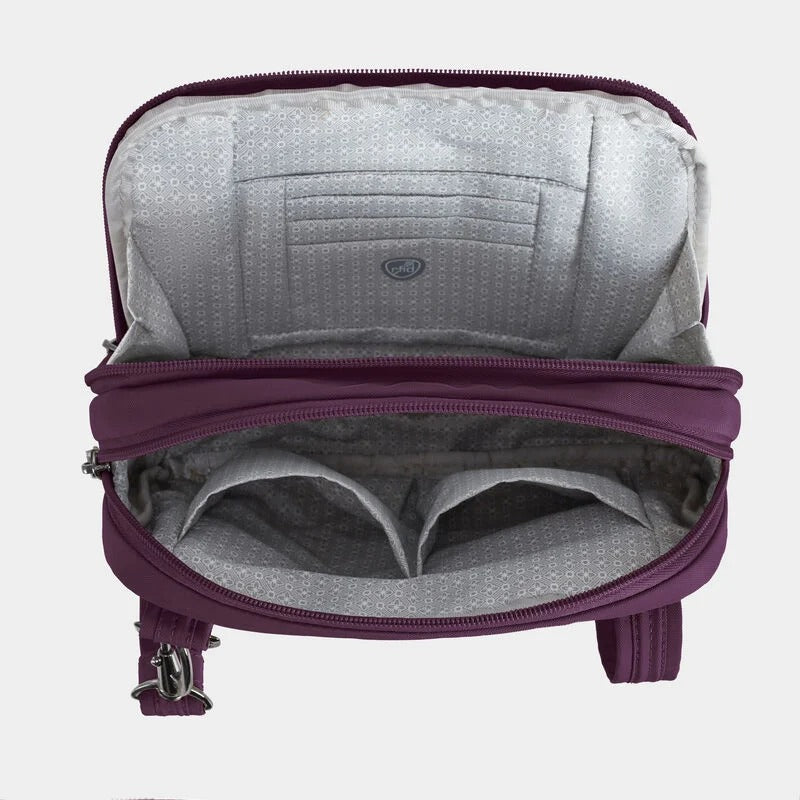 Travelon Runways Anti-Theft Double Compartment Crossbody 44