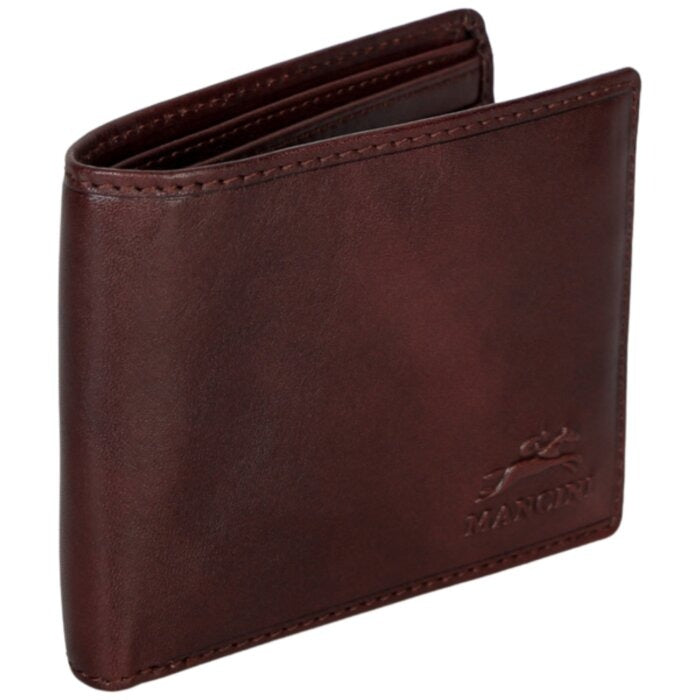 Mancini Pelle D’oro RFID Secure Left Wing Billfold 12
