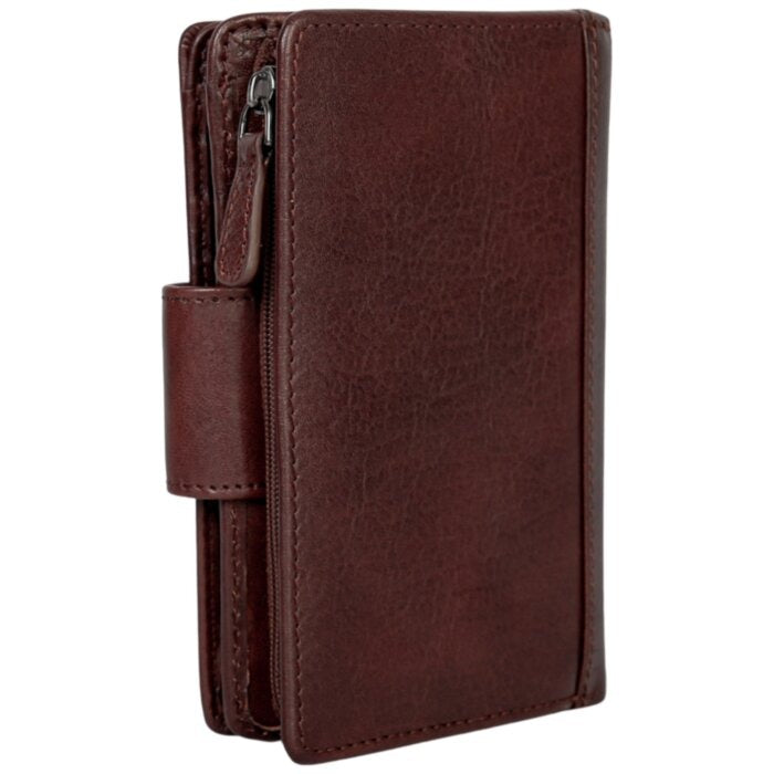 Mancini Pelle D’oro RFID Secure Medium Clutch Wallet 14