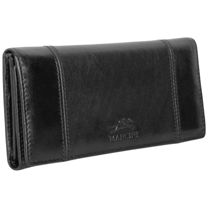Mancini Pelle D’oro RFID Secure Trifold Wallet 24