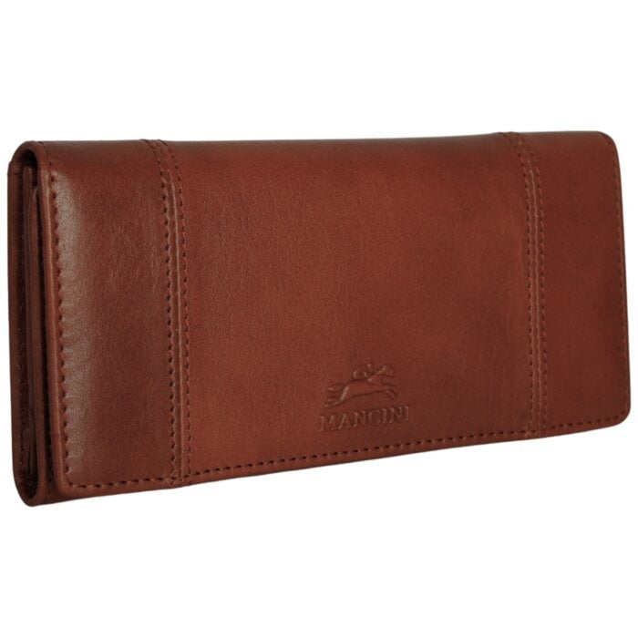 Mancini Pelle D’oro RFID Secure Trifold Wallet 10