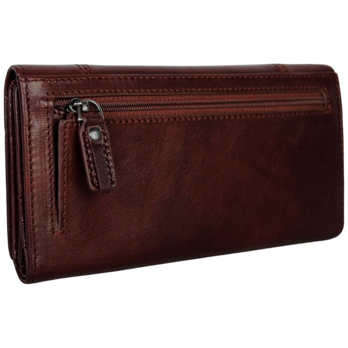 Mancini Pelle D’oro RFID Secure Quad Fold Wallet 11