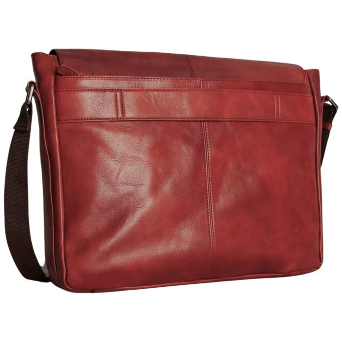 Mancini Pelle D’oro 15” Laptop / Tablet Messenger Bag 4