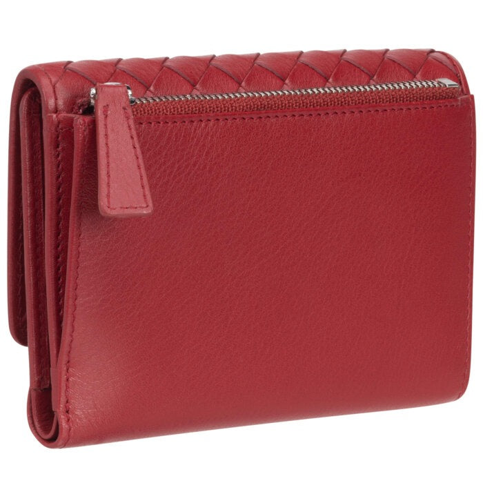 Mancini Basket Weave RFID Secure Medium Clutch Wallet 4