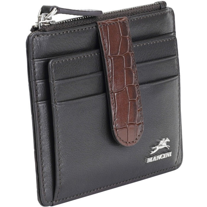 Mancini Croco2 Women’s Card Case 5