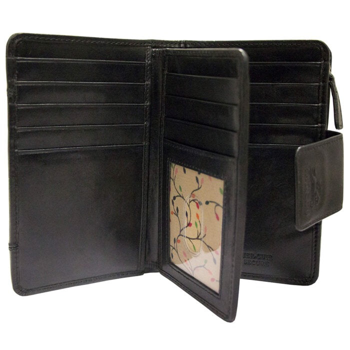Mancini Casablanca Ladies’ RFID Secure Medium Clutch Wallet 19