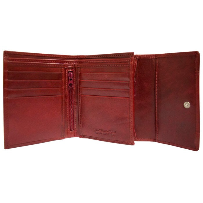 Mancini Casablanca Ladies’ RFID Secure Small Clutch Wallet 12
