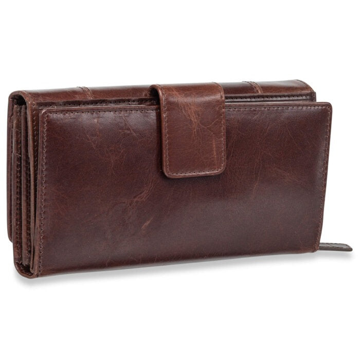 Mancini Casablanca Ladies’ RFID Secure Medium Clutch Wallet 17