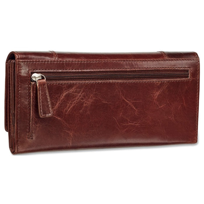 Mancini Casablanca Ladies’ RFID Secure Trifold Wallet 16