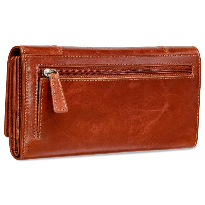 Mancini Casablanca Ladies’ RFID Secure Trifold Wallet 7