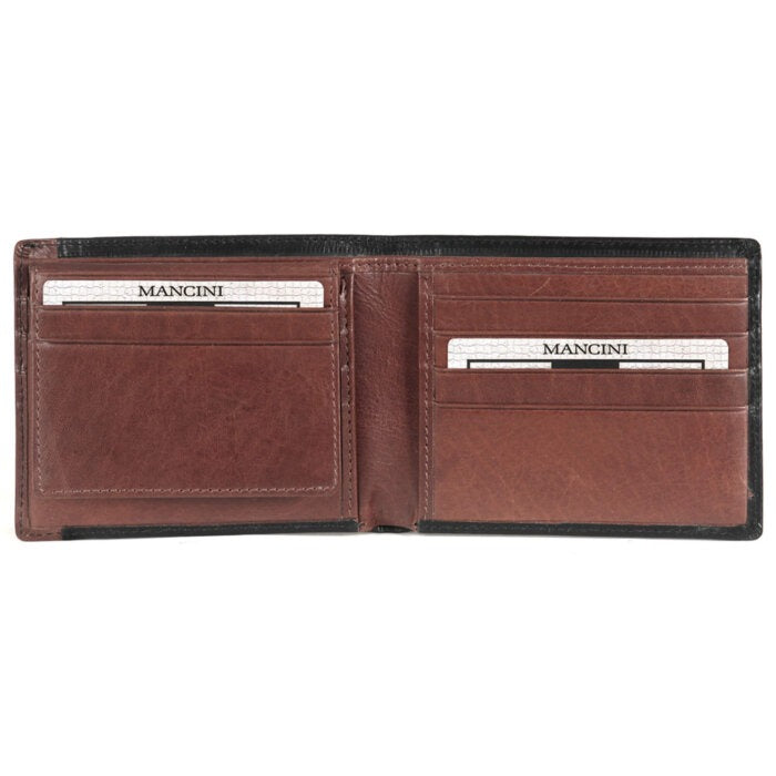 MANCINI Casablanca Men’s Billfold with Removable Passcase 4