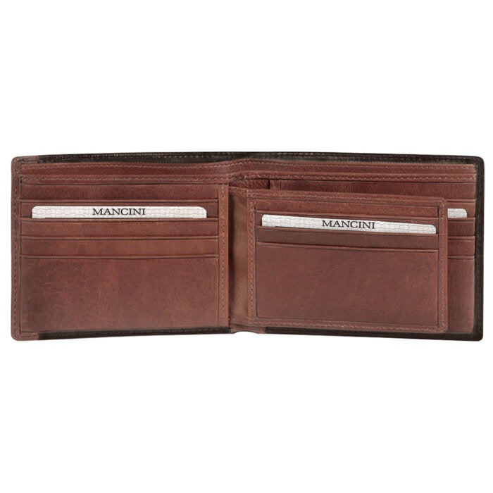 MANCINI Casablanca Men’s Billfold with Removable Passcase 7