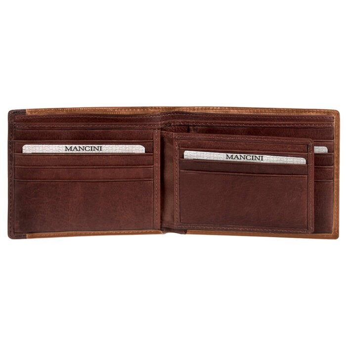 MANCINI Casablanca Men’s Billfold with Removable Passcase 16