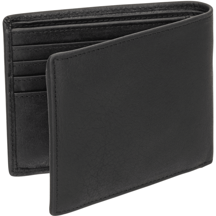 MANCINI Buffalo RFID Secure Wallet with Coin Pocket 6