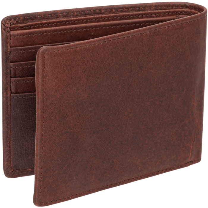 MANCINI Buffalo RFID Secure Wallet with Coin Pocket 10