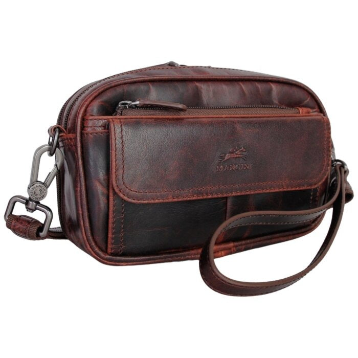 MANCINI Buffalo Unisex Bag with Zippered Organizer Pocket 4