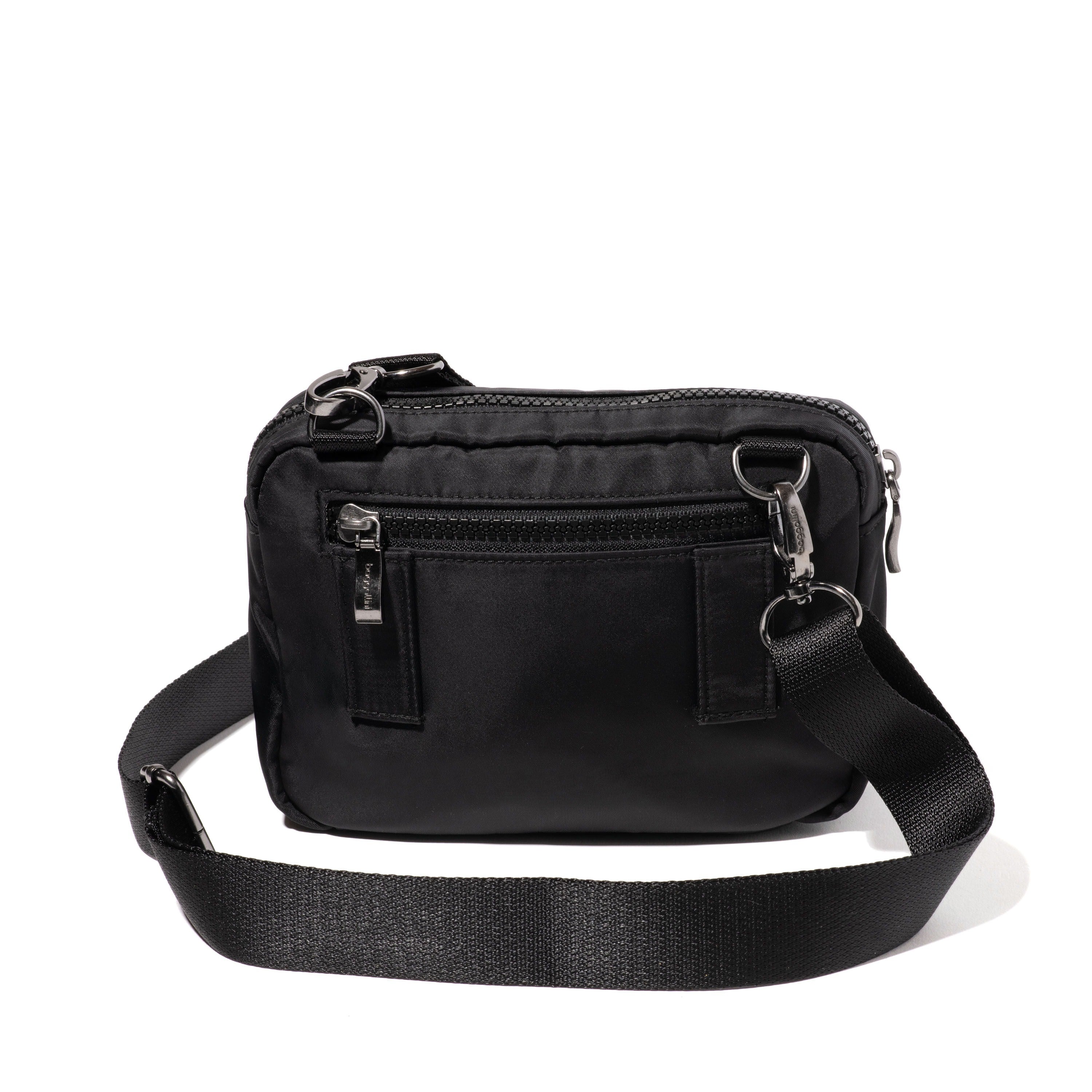 Baggallini Modern Everywhere Double Zip Crossbody 22