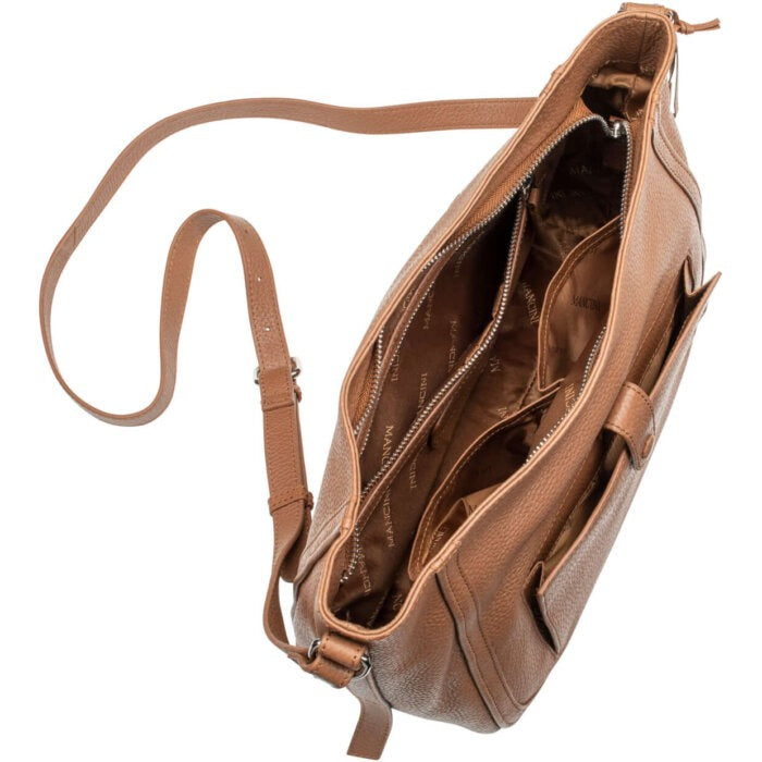 Mancini Pebbled Sophia Crossbody Bag 17