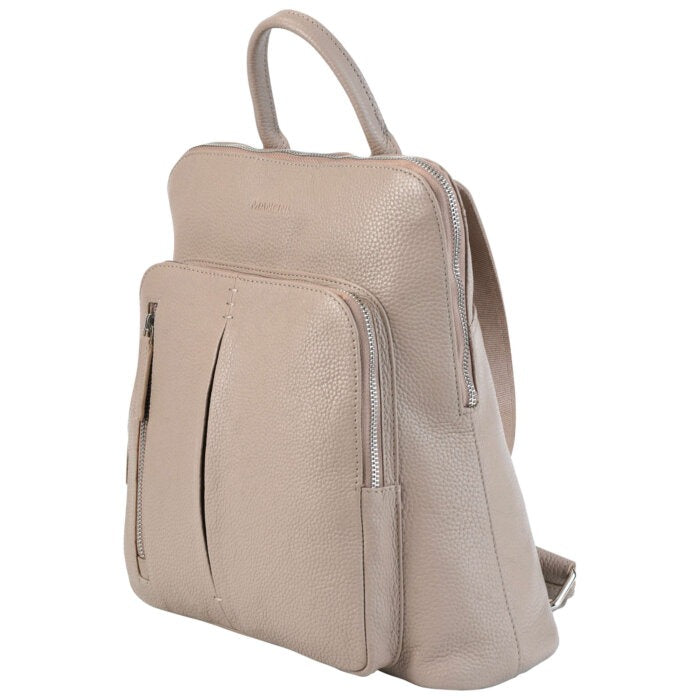 Sac à dos en cuir grainé Mancini 6