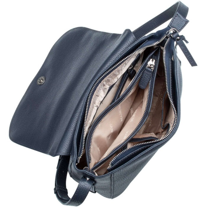 Mancini Pebbled Amy Crossbody Bag 11