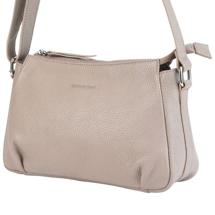 Mancini Pebbled Charlize Crossbody Bag 17