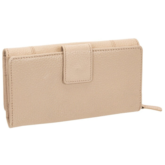 Mancini Pebbled Ladies’ RFID Medium Clutch Wallet 6