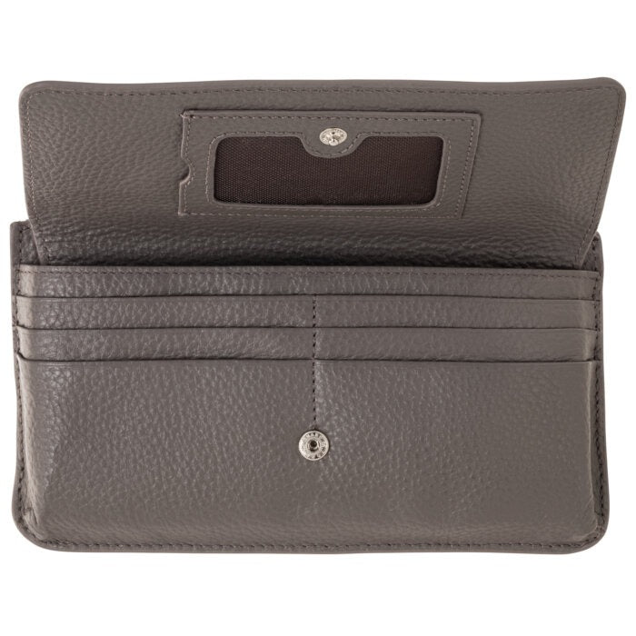 Mancini Pebbled Ladies RFID Crossbody Wallet 19