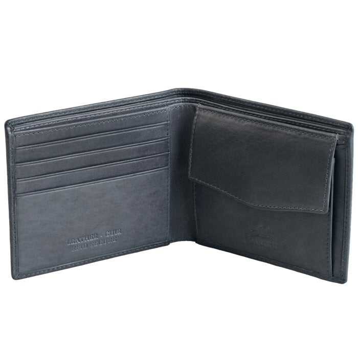 MANCINI Bellagio RFID Billfold with Coin Pocket 13