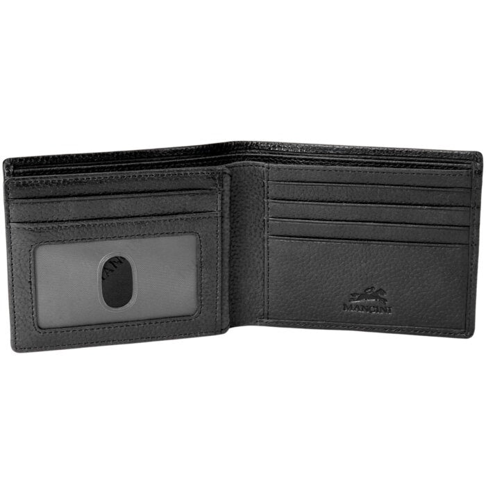 MANCINI Fifth Avenue RFID Secure Center Wing Billfold 11