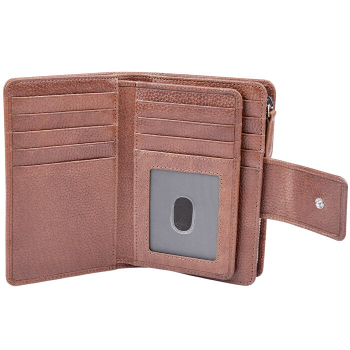 Mancini Fifth Avenue RFID Secure Medium Clutch Wallet 22