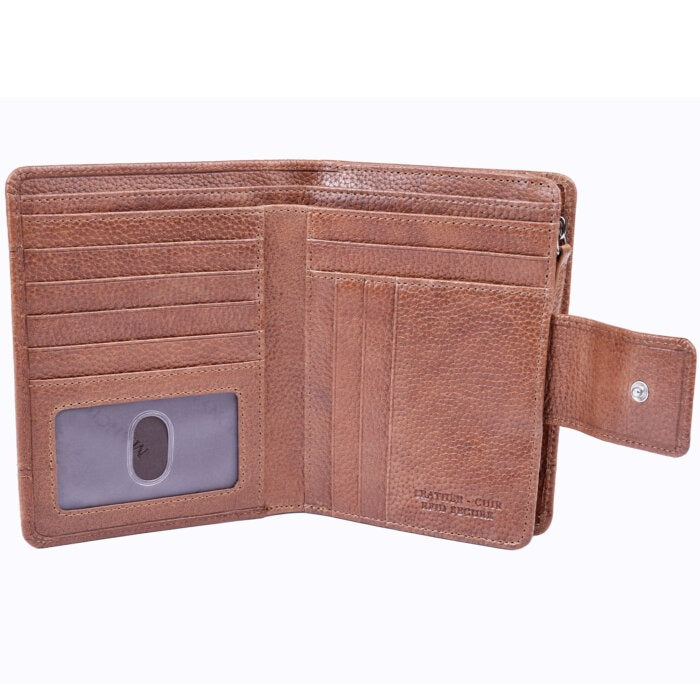 Mancini Fifth Avenue RFID Secure Medium Clutch Wallet 14