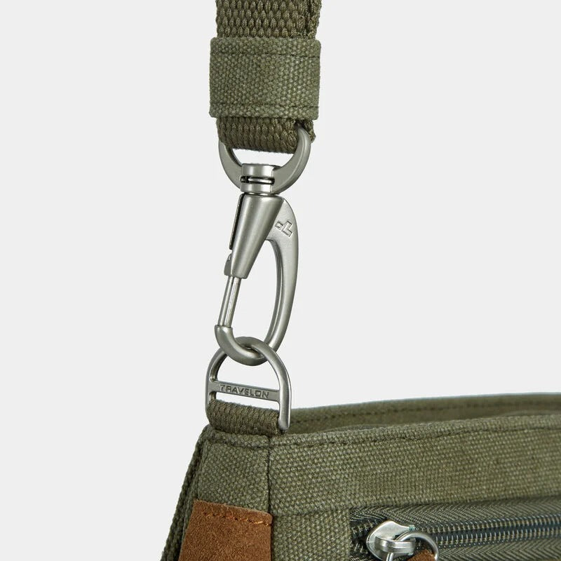 Travelon Anti-Theft Heritage Saddle Crossbody 21
