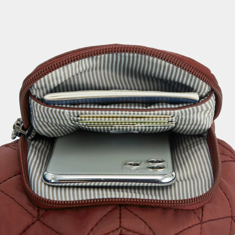 Anti-Theft Boho Water Bottle Tote 28