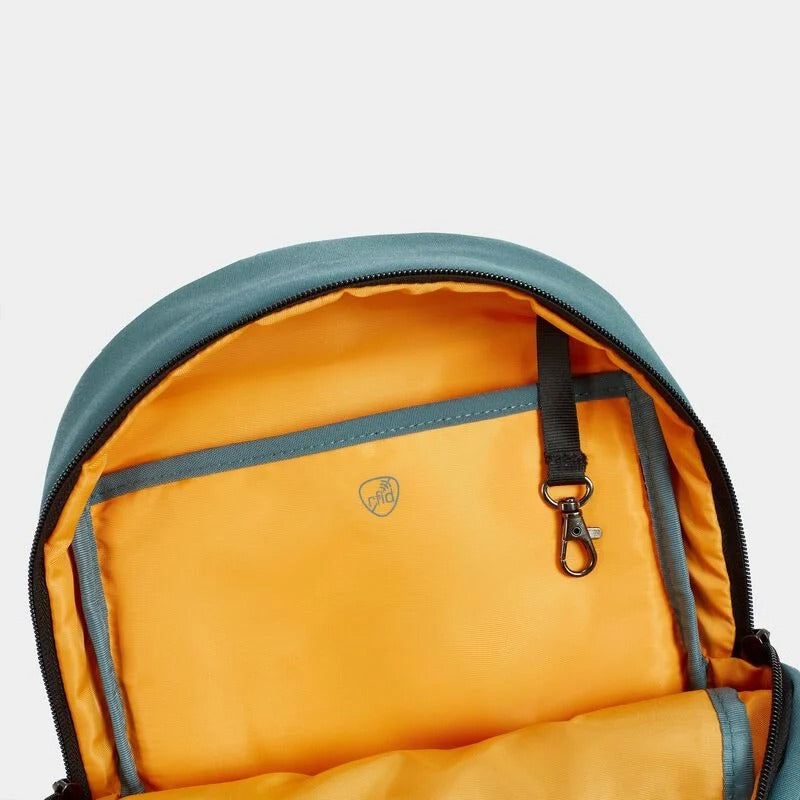 Travelon Voyages Anti-Theft Small Backpack with XL Water Bottle Pocket 19