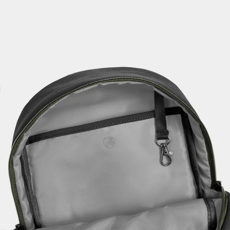 Travelon Voyages Anti-Theft Small Backpack with XL Water Bottle Pocket 20