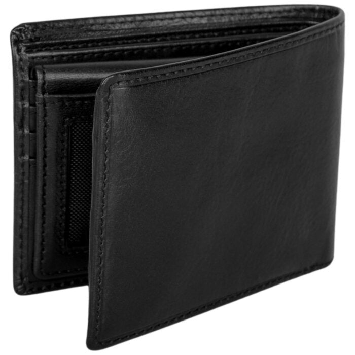 Mancini Pelle D’oro RFID Secure Left Wing Billfold 17
