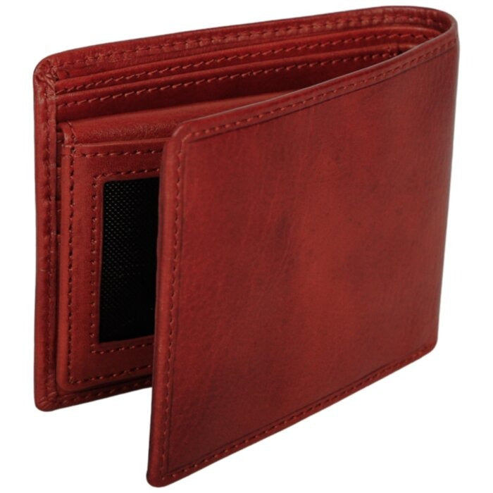 Mancini Pelle D’oro RFID Secure Left Wing Billfold 21