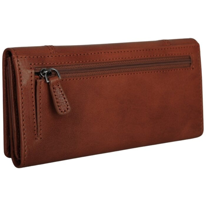 Mancini Pelle D’oro RFID Secure Trifold Wallet 11