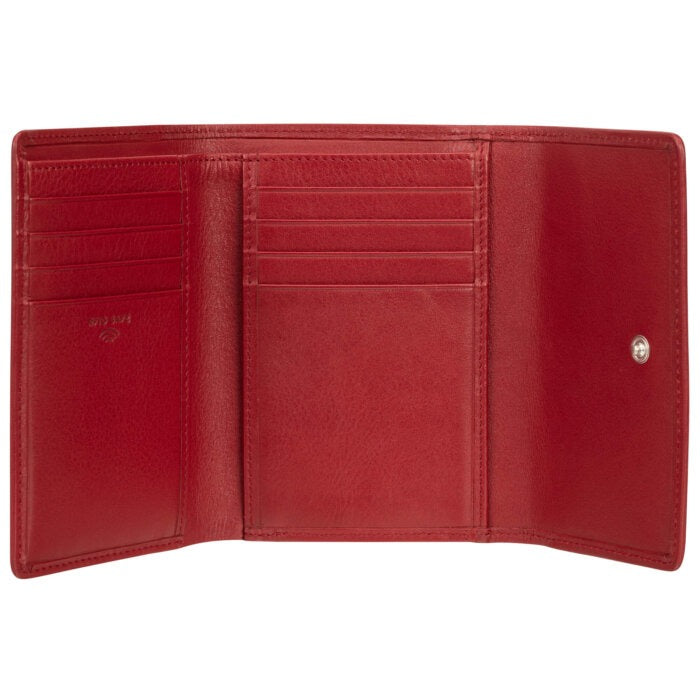 Mancini Basket Weave RFID Secure Medium Clutch Wallet 5