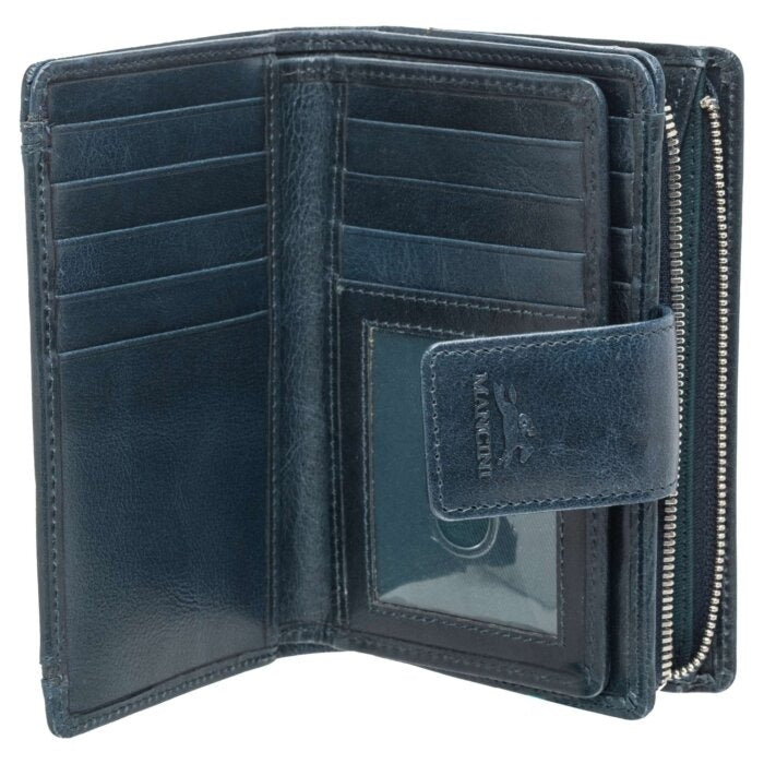 Mancini South Beach RFID Secure Medium Clutch Wallet 42