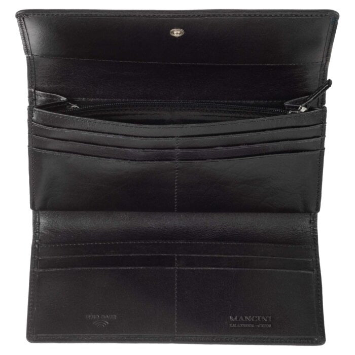 Mancini South Beach RFID Secure Trifold Wallet 47
