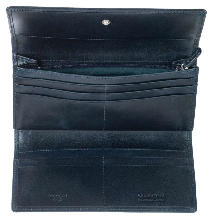 Mancini South Beach RFID Secure Trifold Wallet 38