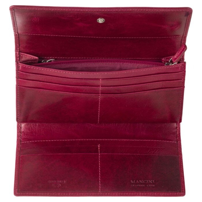 Mancini South Beach RFID Secure Trifold Wallet 24