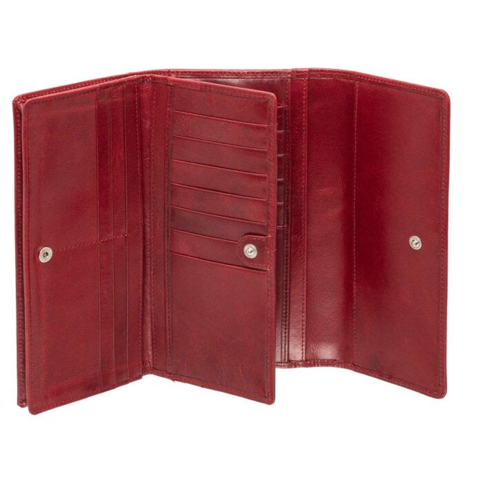 Mancini South Beach RFID Secure Quadruple Fold Wallet 16
