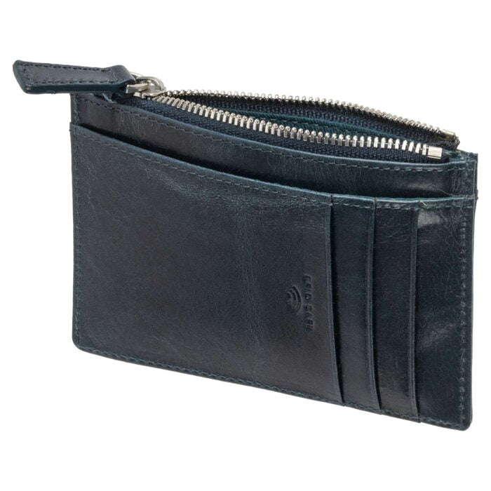 Mancini South Beach RFID Secure Card Case and Coin Pocket 22