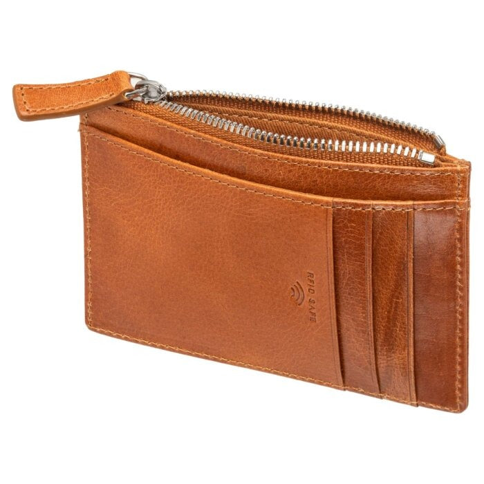 Mancini South Beach RFID Secure Card Case and Coin Pocket 30