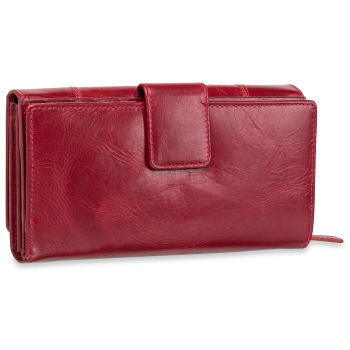 Mancini Casablanca Ladies’ RFID Secure Medium Clutch Wallet 12